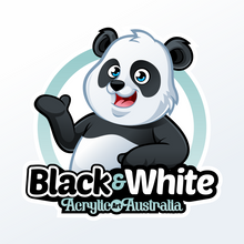 Load image into Gallery viewer, Black & White - 6 Acrylic Paint Markers