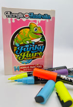 Load image into Gallery viewer, Funky Fluro - 14 Acrylic Paint Markers
