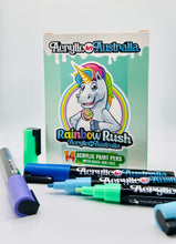 Load image into Gallery viewer, Rainbow Rush - 14 Acrylic Paint Markers