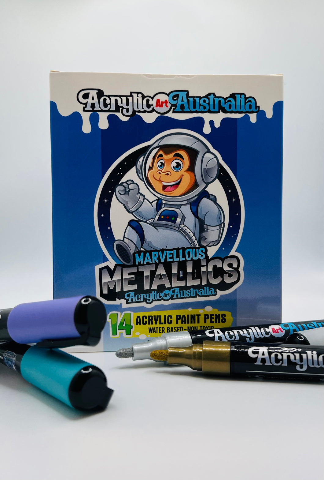 Marvellous Metallics - 14 Acrylic Paint Markers