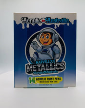Load and play video in Gallery viewer, Marvellous Metallics - 14 Acrylic Paint Markers
